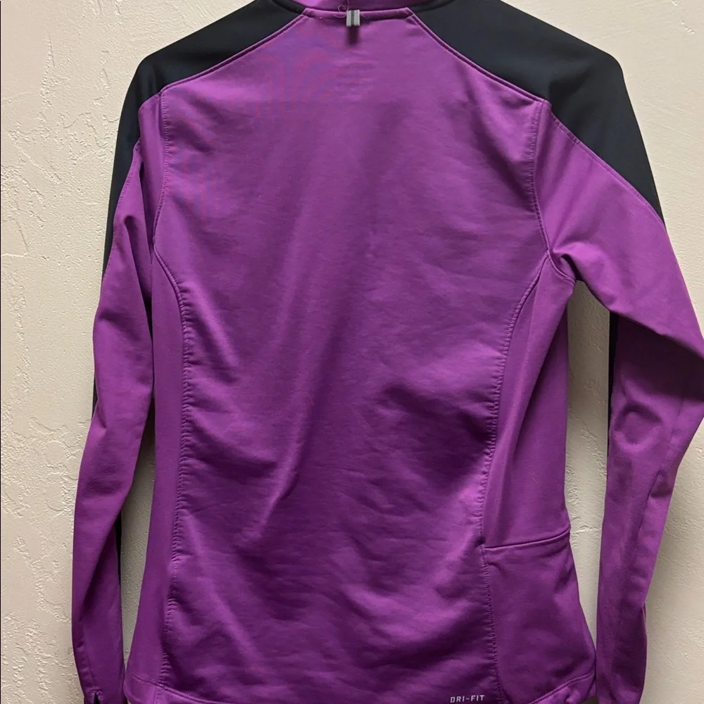 Awesome Nike Running Purple and Black Top medium